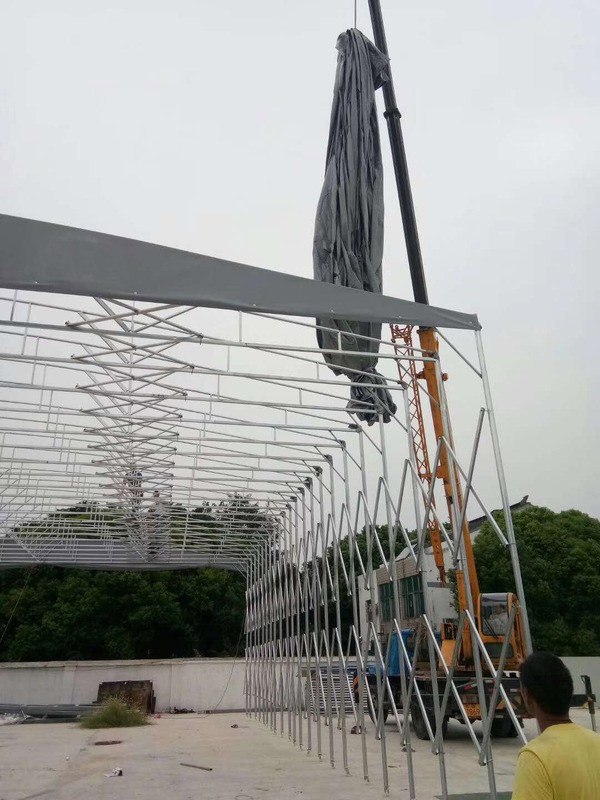 上海伸縮移動雨棚生產廠家